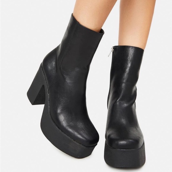 My Hero Platform Ankle Booties - Picture 5 of 7